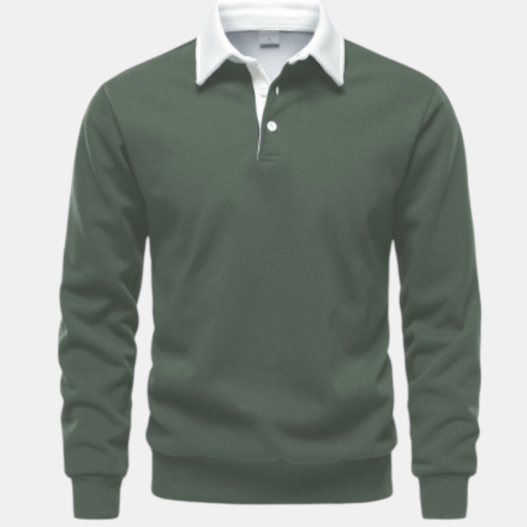 Valeniri | Men’s Long Sleeve Polo Sweater Classic Fit Casual Knit Top
