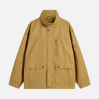 Valeniri | Men’s Utility Field Jacket – Multi-Pocket Stand Collar Coat