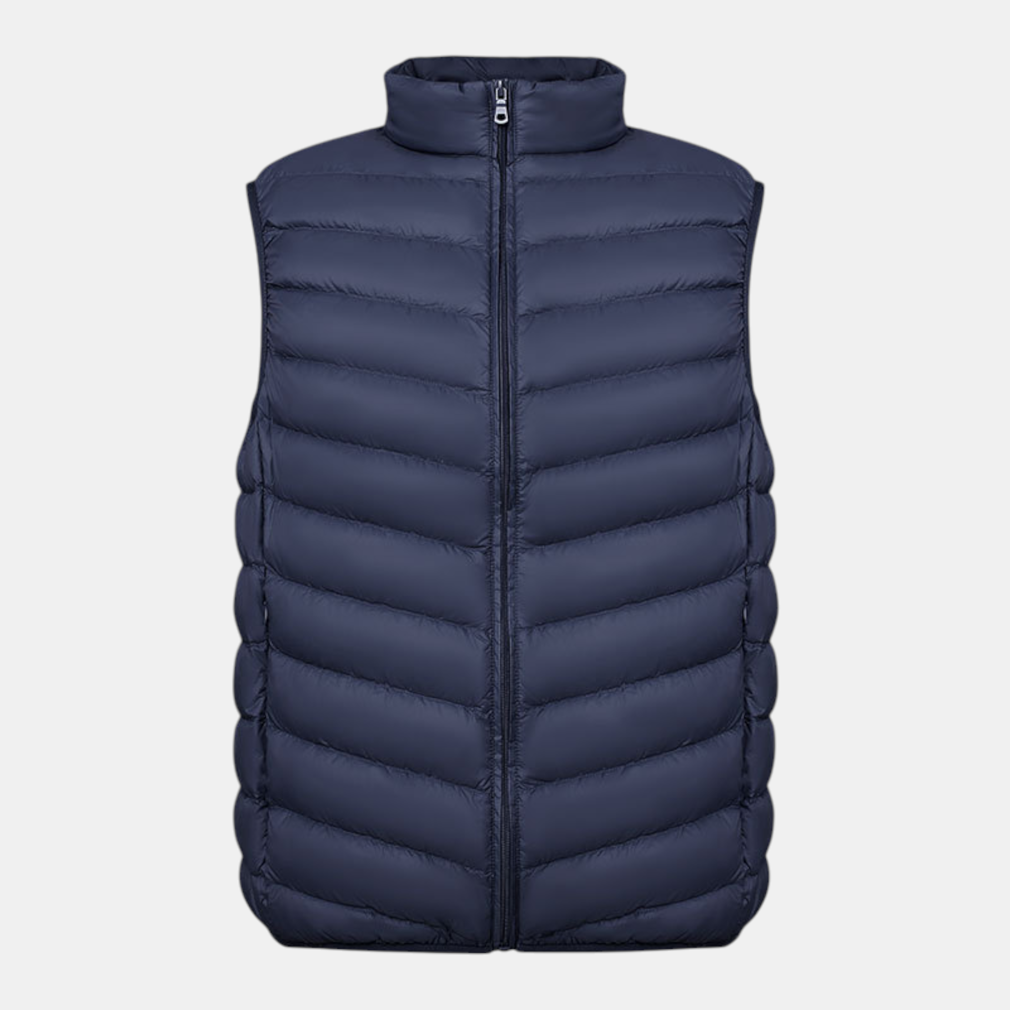 Valeniri | Men's Lightweight Stand Collar Sleeveless Zip Vest Classic Fit